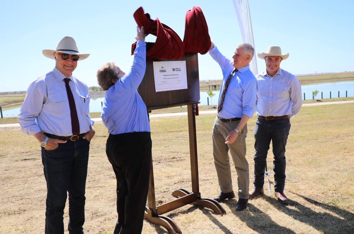 LIFE’S A BEACH AS HUGHENDEN RECREATIONAL LAKE OPENS - Michael McCormack MP